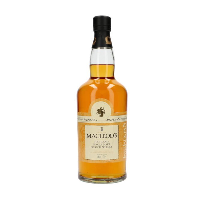 Macleod's Whisky Scotch Single Malt Scotland Highland 40% ABV 80° Proof 750ml x 6