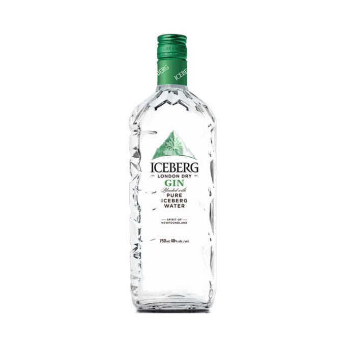 Iceberg Gin London Dry Canada 40% ABV 80° Proof 750ml x 12
