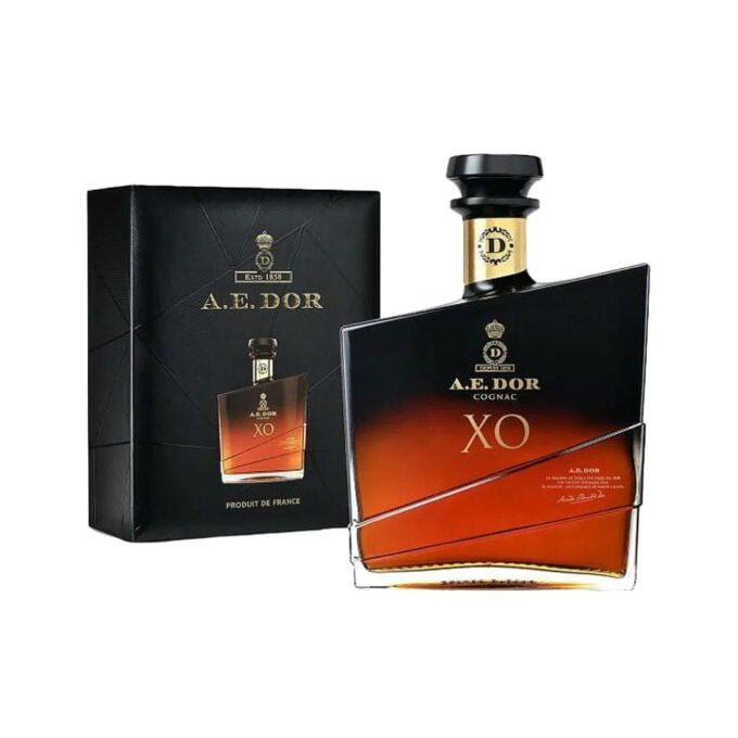 A.E. Dor Cognac XO France Gift Box 40% ABV 80° Proof 750ml x 6