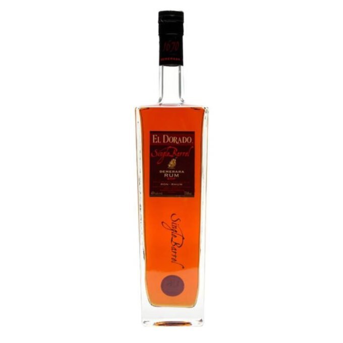 El Dorado EHP Demerara Rum Single Barrel 80° Proof 750ml x 6
