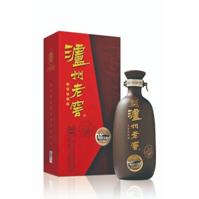 Luzhou Laojiao Zisha Daqu Baijiu China 52% ABV 104° Proof 375ml x 6