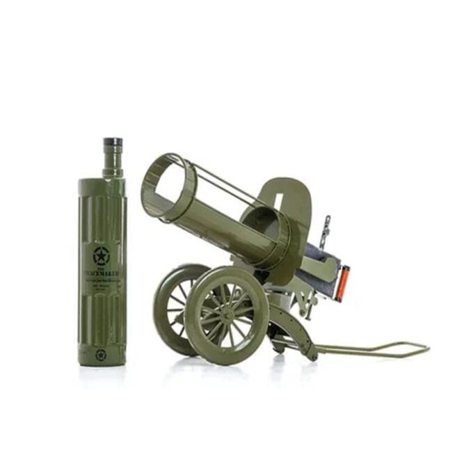 Peacemaker Maxim Gun Bourbon USA Figurine 40% ABV 80° Proof 750ml x 3