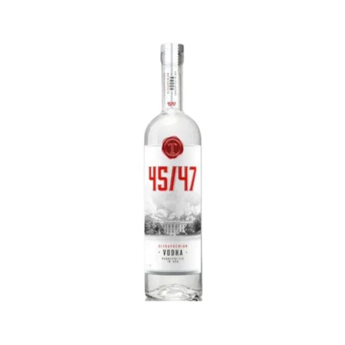 T 45/47 Vodka USA 40% ABV 80° Proof 1000ml x 12