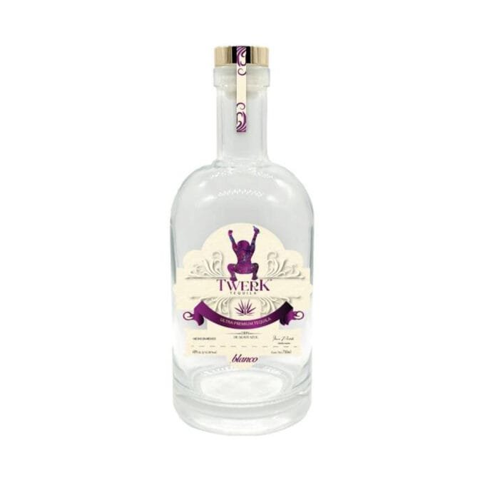 Twerk Blanco Tequila Mexico 80° Proof 750ml x 6