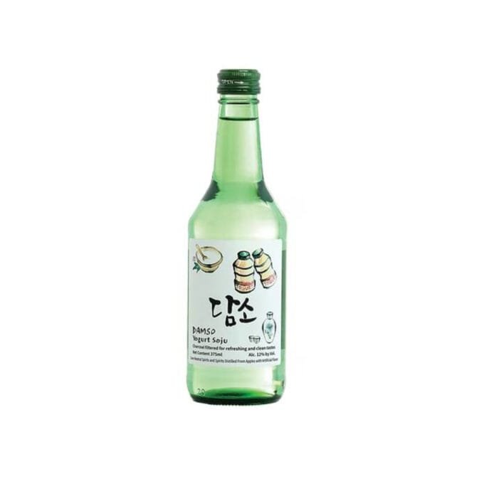 Damso Yogurt Soju Korea 12% ABV 24° Proof 375ml x 20