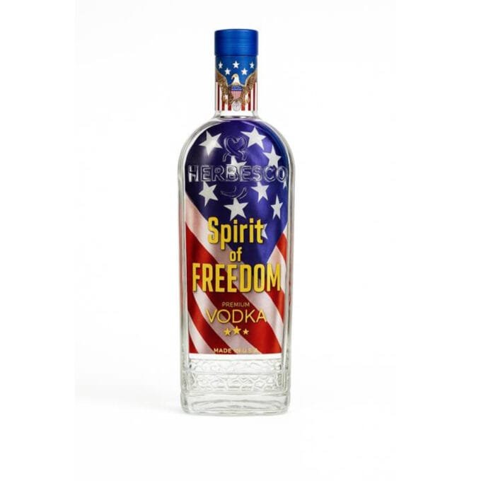 Spirit of Freedom Vodka USA 40% ABV 80° Proof 750ml x 12