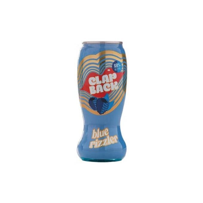ClapBack Blueberry Wine Can Moldova 18% ABV 375ml x 20