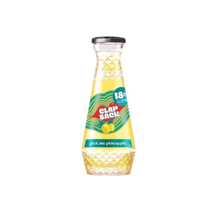 ClapBack Pineapple Wine Moldova 18% ABV 1000ml x 12