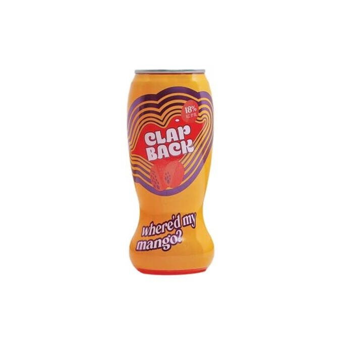ClapBack Mango Wine Can Moldova 18% ABV 375ml x 20