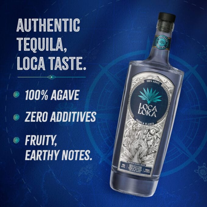Loca Loka Blanco Tequila Mexico 80° Proof 750ml x 6 - Image 4